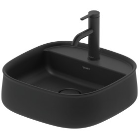 Duravit Zencha Aufsatzbecken 42 x 42 cm, mit Hahnlochbank