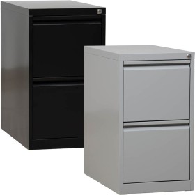 Wolfstahl Hängeregistraturschrank einbahnig 2 Schubladen 40 x 62 x 70 cm