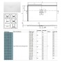 Villeroy & Boch Squaro Infinity Duschwanne 80 x 80 cm für Eck-Einbau links