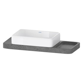 Set di console in pietra Duravit Qatego con lavabo e console 100 x 41 cm