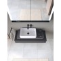 Duravit Qatego Steinkonsolen-Set mit Waschtisch mit Konsole 100 x 41 cm