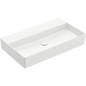 Villeroy & Boch Memento 2.0 Lavabo 80 cm senza foro per rubinetto, senza troppopieno