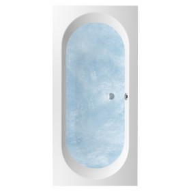 Baignoire Villeroy & Boch Oberon Duo 190 x 90 cm, Hydropool Comfort, Position 2 de la technologie, avec vidage Trio