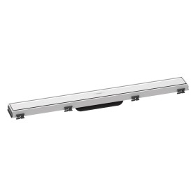 hansgrohe RainDrain Match Fertigset Duschrinne 70 cm, mit höhenverstellbarem Rahmen