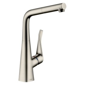 hansgrohe Metris M71 Einhebel-Küchenmischer 320, Ausziehauslauf, 1jet