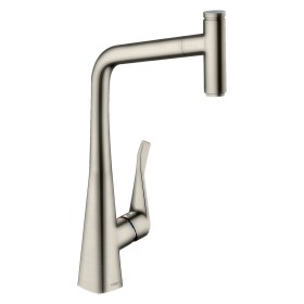 hansgrohe Metris Select M71 Einhebel-Küchenmischer 320, Ausziehauslauf, 1jet