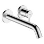 hansgrohe Tecturis S Einhebel-Waschtischarmatur Unterputz für Wandmontage mit Auslauf 22,5 cm