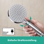 hansgrohe Vernis Blend Brauseset Vario EcoSmart mit Duschstange Crometta 65 cm