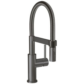 Robinet de cuisine monocommande compact Villeroy & Boch Steel Expert