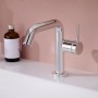 hansgrohe Tecturis S Einhebel-Waschtischarmatur 110 Fine CoolStart wassersparend+ mit Push-Open Ablaufgarnitur