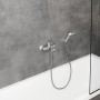hansgrohe Vernis Blend Einhebel-Wannenarmatur Aufputz