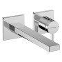 hansgrohe Tecturis E Einhebel-Waschtischarmatur Unterputz für Wandmontage wassersparend+ mit Auslauf 22,5 cm