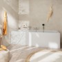 hansgrohe Tecturis S Einhebel-Wannenarmatur Aufputz