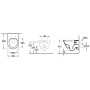 Villeroy & Boch Architectura Wand-WC DirectFlush Combi-Pack mit WC-Sitz