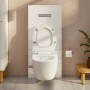 VitrA Vitrus Stand-Spülkasten inkl. Armatur für Wand-WCs mit Bidetfunktion