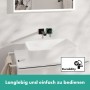 hansgrohe Tecturis E Einhebel-Waschtischarmatur Unterputz für Wandmontage wassersparend+ mit Auslauf 22,5 cm