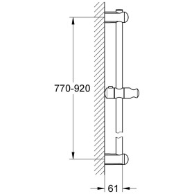 Astina doccia GROHE Euphoria 90 cm