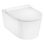 hansgrohe EluPura S Wand WC Set 540 spülrandlos mit WC-Sitz, AquaHelix Flush und HygieneEffect