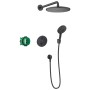 hansgrohe Croma Brausesystem 280 1 Strahlart mit Ecostat S und Duschkopf 120 3 Strahlarten
