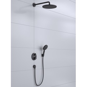 Sistema doccia hansgrohe Croma 280 1 getto con Ecostat S e soffione doccia 120 3 getti