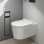 hansgrohe EluPura S Wand WC Set 540 spülrandlos mit WC-Sitz, AquaHelix Flush und HygieneEffect