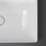 Duravit DuraSquare Doppelwaschtisch mit 2 Hahnlöchern, 120 x 47 cm