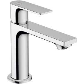 hansgrohe Rebris E Einhebel-Waschtischarmatur 110 CoolStart wassersparend+ mit Zugstangen-Ablaufgarnitur