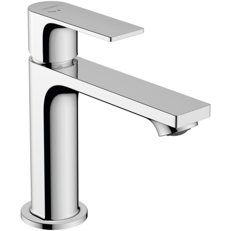 hansgrohe Rebris E Einhebel-Waschtischarmatur 110 CoolStart wassersparend+ mit Zugstangen-Ablaufgarnitur