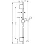 hansgrohe Unica S Puro Brausenstange 90 cm