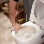hansgrohe EluPura Original S Wand WC Set 540 AquaChannel Flush, HygieneEffect mit WC-Sitz mit SoftClose und QuickRelease