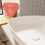 VitrA Options Outline Aufsatzschale asymetrisch 55 x 43 cm