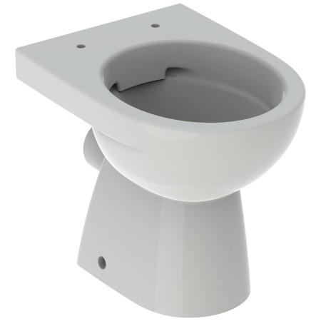 Geberit Renova Stand-WC-Tiefspüler, Abgang horizontal, Rimfreeberit Renova Stand-WC Tiefspüler ohne Spülrand