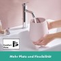 hansgrohe Tecturis S Einhebel-Waschtischarmatur 110 CoolStart wassersparend+ mit Zugstangen-Ablaufgarnitur
