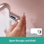 hansgrohe Tecturis S Einhebel-Waschtischarmatur 150 Fine CoolStart wassersparend+ mit Push-Open Ablaufgarnitur