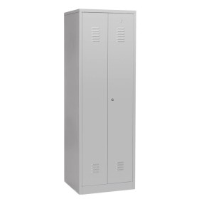 Wolfstahl Putzmittelschrank Stahl abschliessbar 60 x 50 x 180 cm