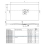 Villeroy & Boch Squaro Infinity Duschwanne 120 x 90 cm