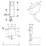 Geberit AP-Spülkasten AP127 tiefhängend mit Spül-Stopp-Spülung