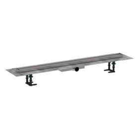 hansgrohe RainDrain Compact Komplettset Duschrinne 100 cm befliesbar für flache Installation
