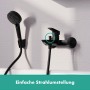 hansgrohe Logis Einhebel-Wannenarmatur Aufputz