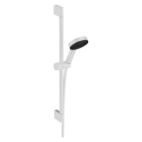 hansgrohe Pulsify Select S Duschset 105 3 Strahlarten Relaxation wassersparend mit Duschstange 65 cm
