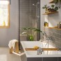 hansgrohe Rebris E Einhebel-Wannenarmatur Aufputz