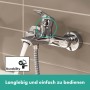 hansgrohe Rebris E Einhebel-Wannenarmatur Aufputz