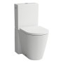 LAUFEN Kartell Stand-WC-Kombination spülrandlos, Tiefspüler