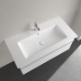 Villeroy & Boch Venticello Schrankwaschtisch 100 x 50 cm, mit 1 Hahnloch und Überlauf