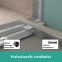hansgrohe RainDrain Compact Komplettset Duschrinne 120 cm befliesbar für Standardinstallation