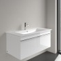 Villeroy & Boch Venticello Schrankwaschtisch 100 x 50 cm, mit 1 Hahnloch und Überlauf