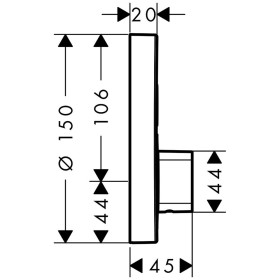 hansgrohe ShowerSelect S Mischer Unterputz für 2 Verbraucher