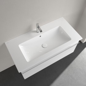 Villeroy & Boch Venticello Schrankwaschtisch 100 x 50 cm, mit 1 Hahnloch und Überlauf