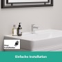 hansgrohe Vernis Shape Standventil 70 für Kaltwasser, ohne Ablaufgarnitur