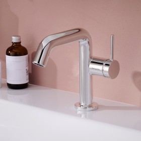 hansgrohe Tecturis S Einhebel-Waschtischarmatur 110 Fine CoolStart wassersparend+ ohne Ablaufgarnitur